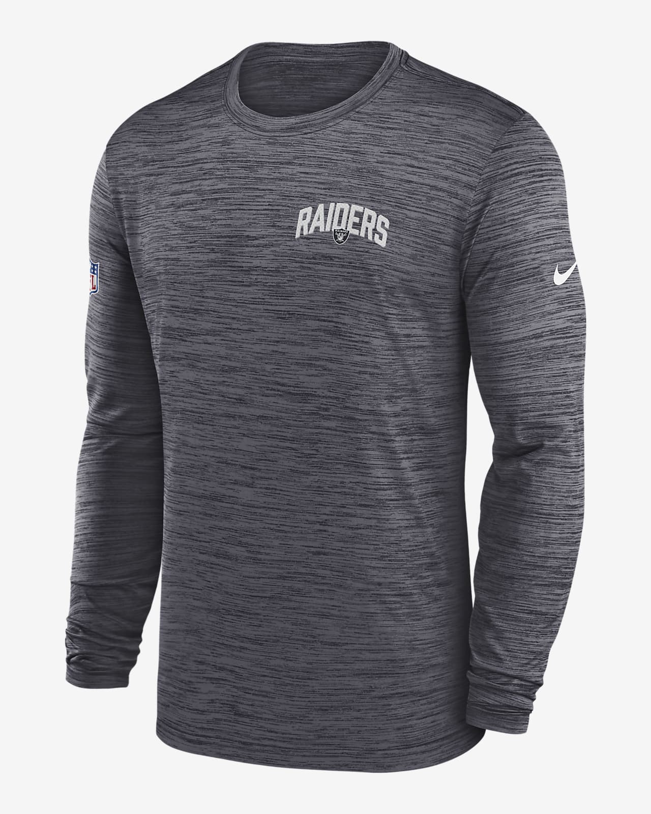 Nike Therma Athletic Stack (NFL Las Vegas Raiders) Men's Pullover
