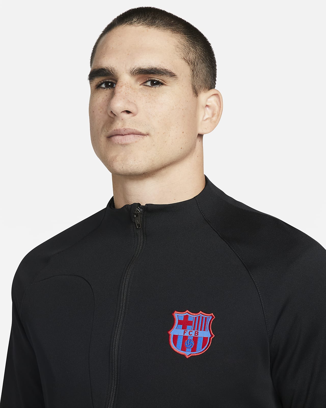 F.C. Barcelona Academy Pro Men s Knit Football Jacket. Nike AE