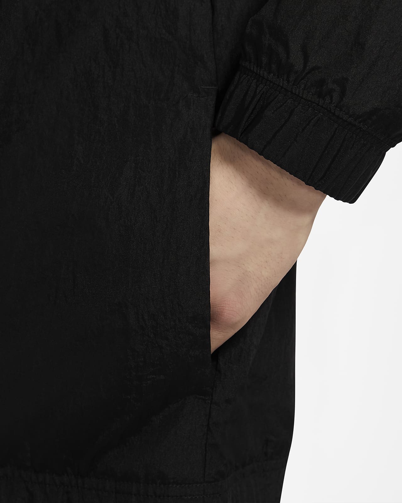 nike sportswear swoosh woven full zip jacket