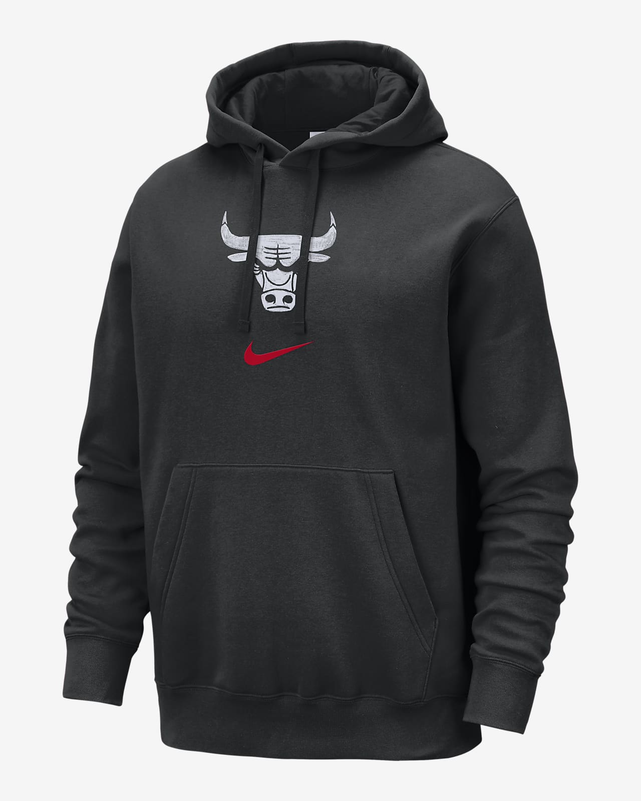 Chicago Bulls Club Fleece City Edition Men's Nike NBA Pullover Hoodie