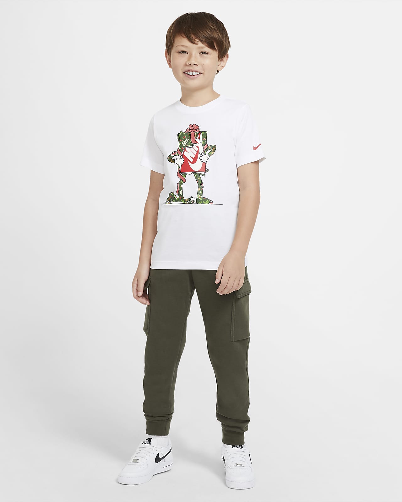 Playera para niño talla grande Nike Sportswear. Nike MX