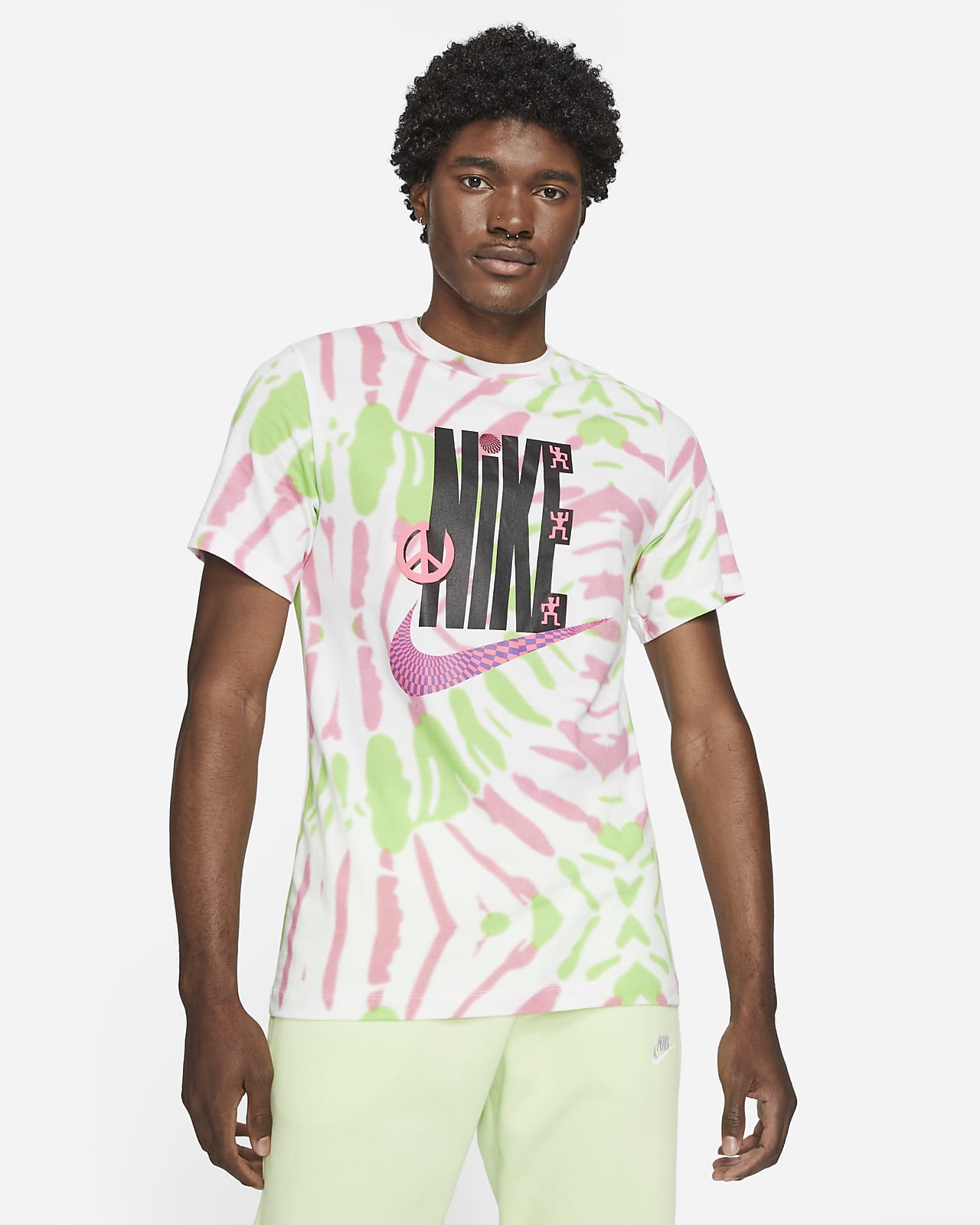 Playera nike rosa hombre Clearance