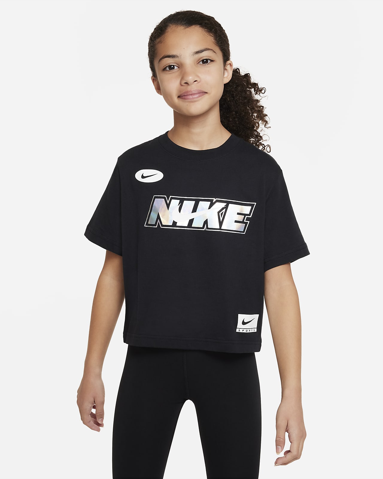 T-shirt Nike Sportswear Icon Clash – Ragazza