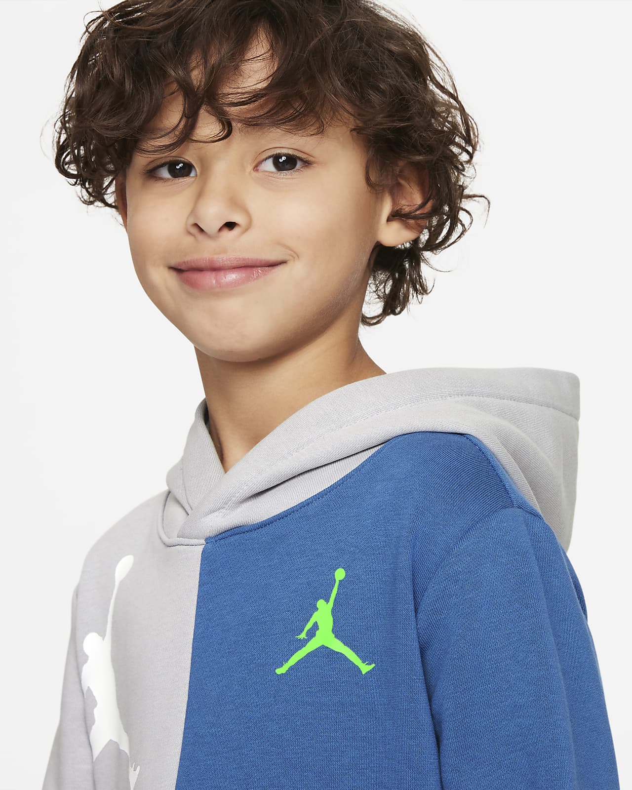 Conjunto de pantalones y sudadera con gorro para niños talla pequeña Jordan.  Nike.com
