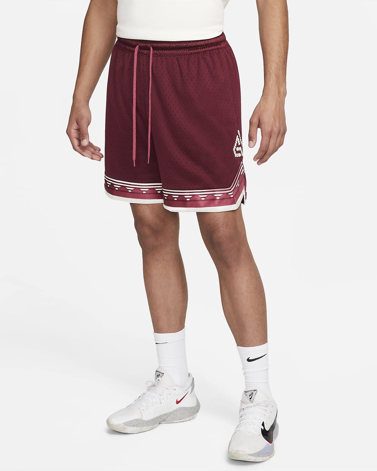 Giannis Nike DriFIT Men's Mesh 6" Basketball Shorts.
