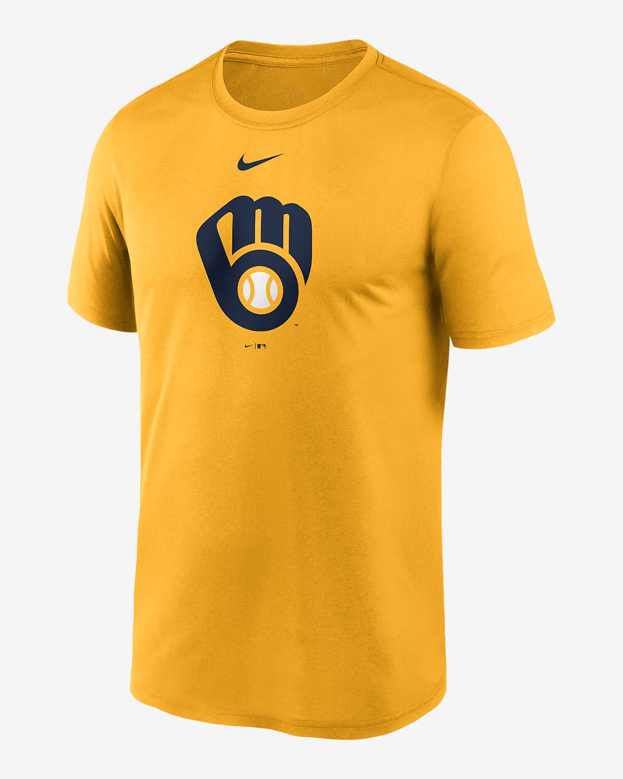 Nike Dri-FIT Logo Legend (MLB Milwaukee Brewers) Men's T-Shirt