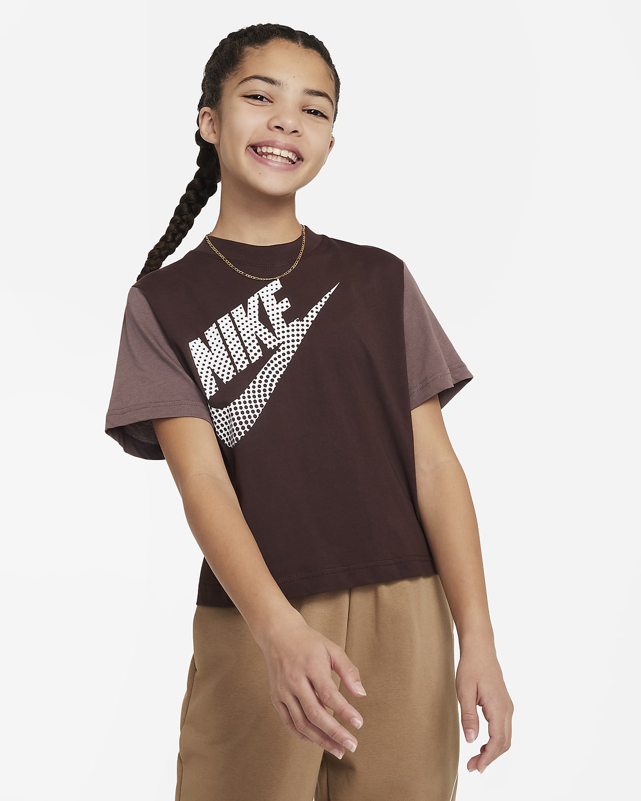Sportswear Essential Kids' (Girls') Dance T-Shirt. Nike IL