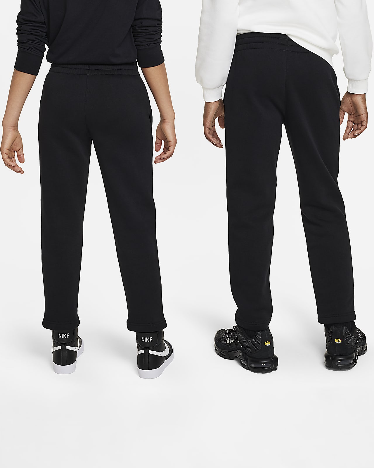 Nike Sportswear Club Fleece Open Hem Sweatpants Grey Mens Size L & XL  BV2707-063 