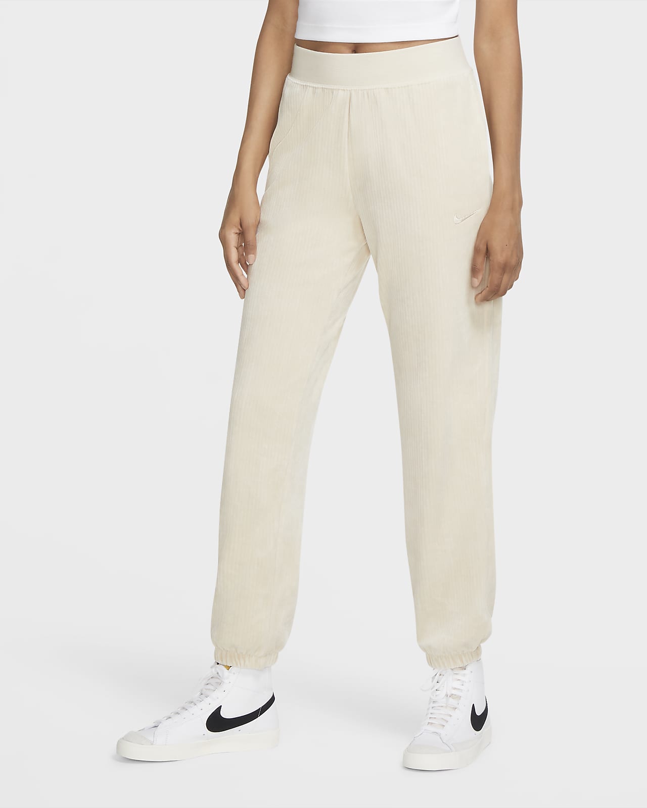 pantalon nike beige