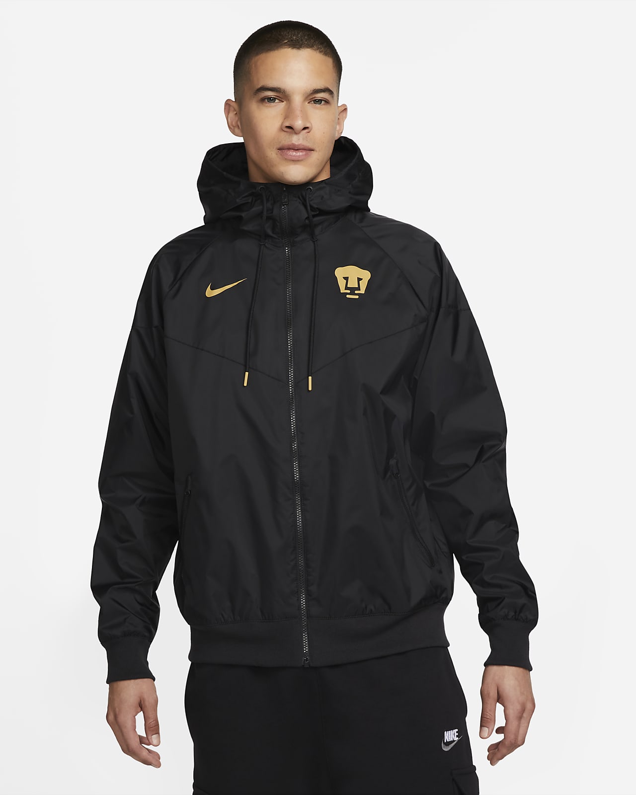derrocamiento Conciliador evaluar Pumas Windrunner Men's Nike Football Full-Zip Jacket. Nike LU