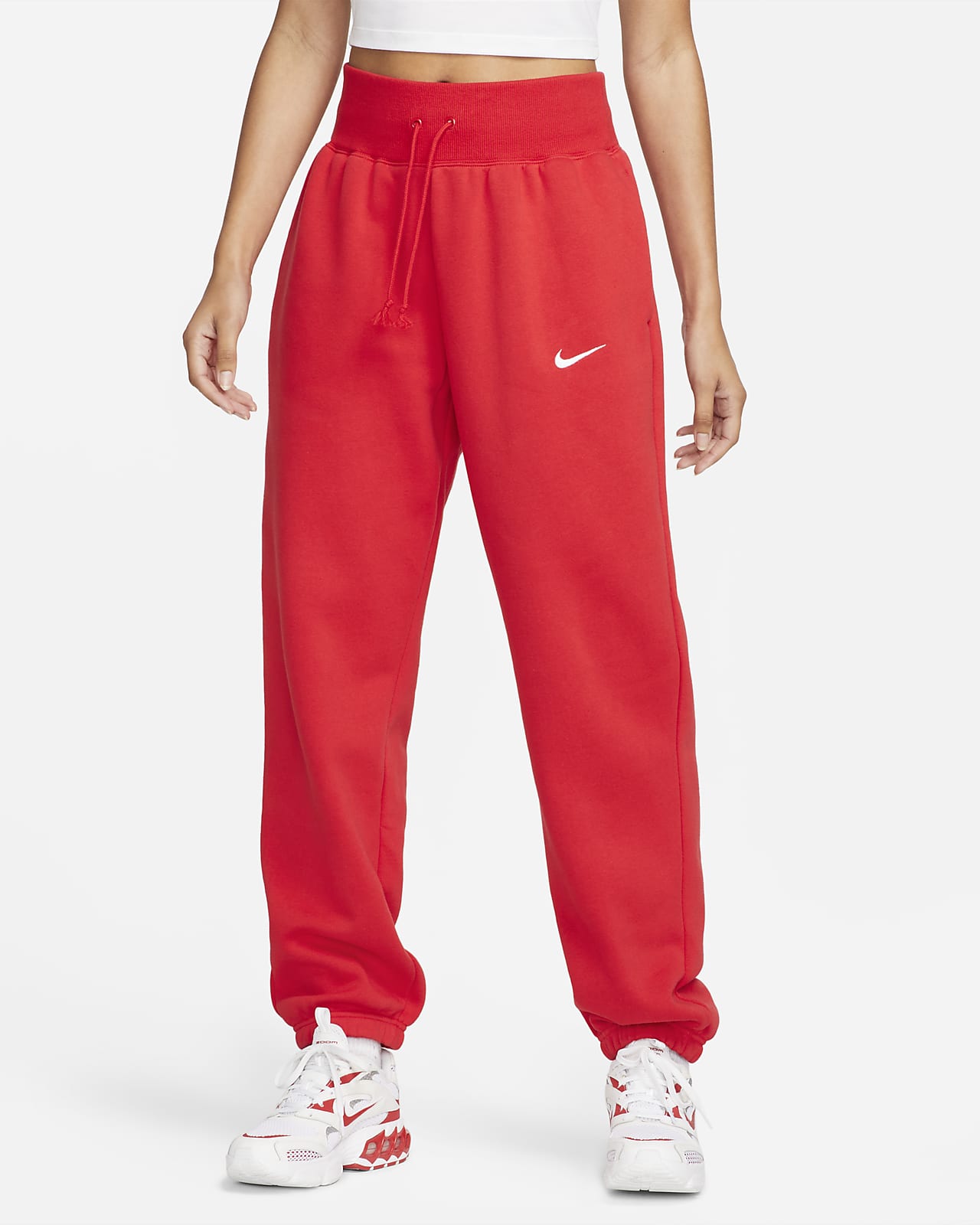 SIDA derrocamiento Restringido Pants de tiro alto para mujer Nike Sportswear Phoenix Fleece. Nike.com