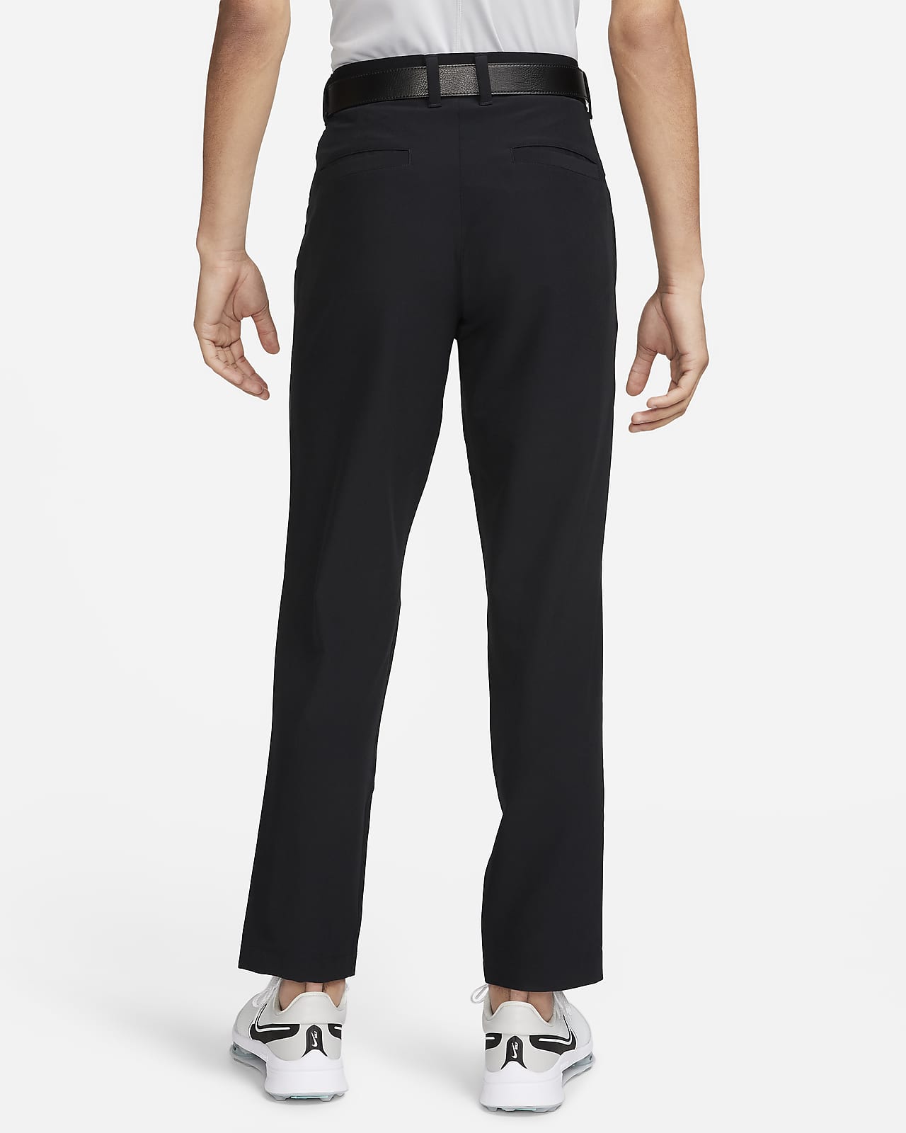 Charcoal Tech Golf Pants With Taper