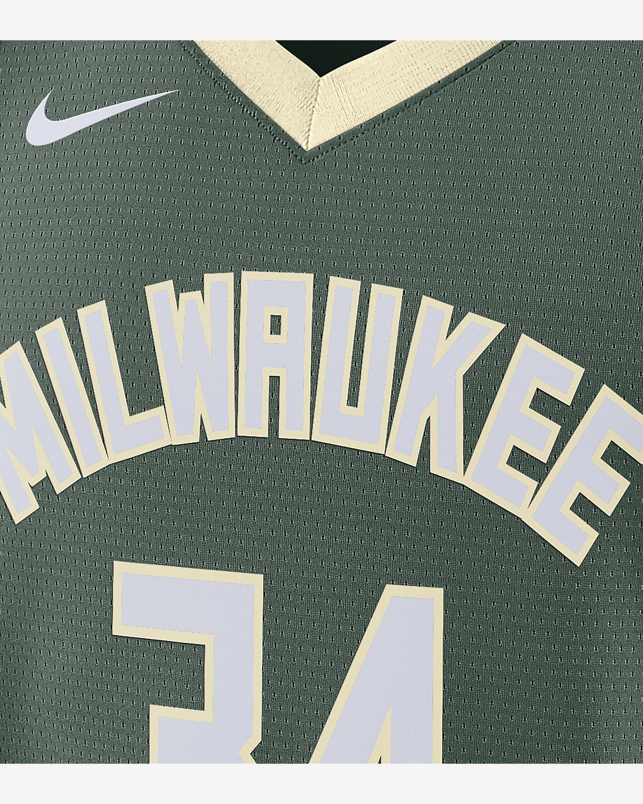 Nike Youth Milwaukee Bucks Giannis Antetokounmpo #34 Dri-Fit Swingman Jersey - Black - S Each