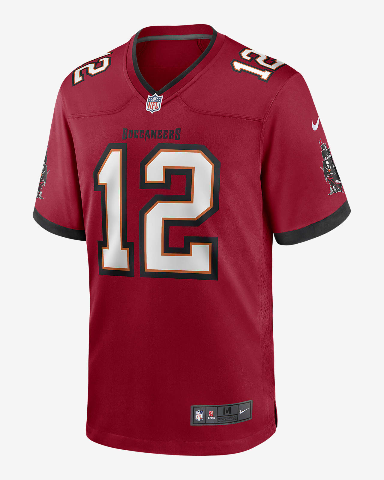 NFL Tampa Bay Buccaneers (Tom Brady) Men's Game Jersey.