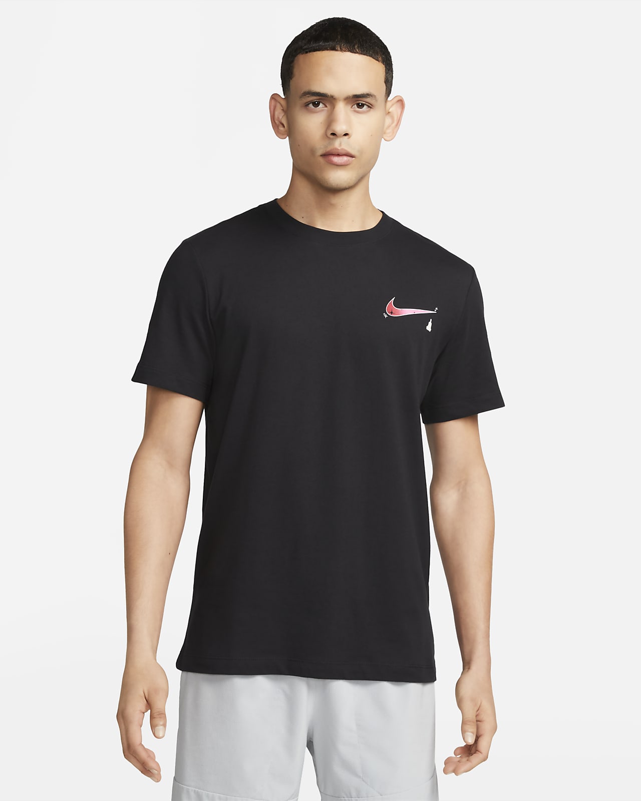 Pino álbum de recortes Alfabeto Nike Dri-FIT Men's Yoga T-Shirt. Nike.com