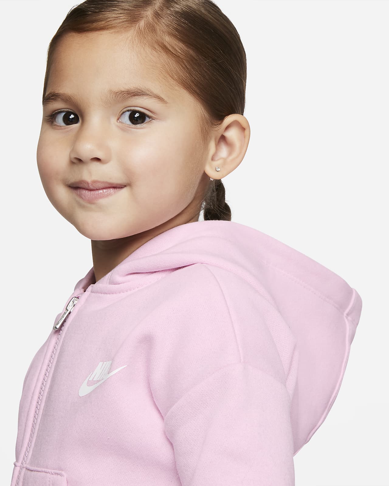 Nike Hoodie Mit Durchgehendem Reiverschluss Fr Kleinkinder. Nike DE