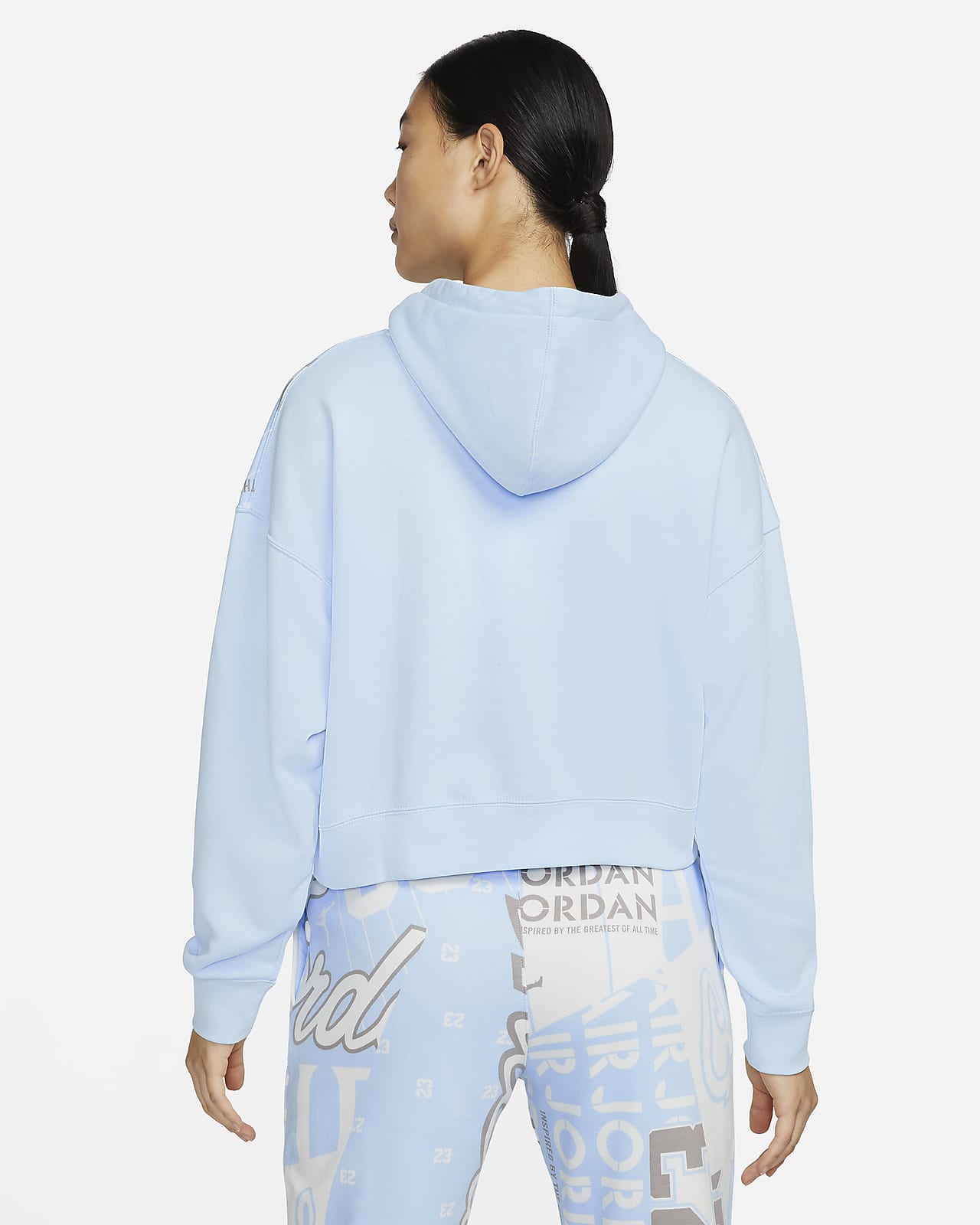 Jordan Sudadera con capucha de tejido Fleece con estampado por toda la  prenda - Mujer. Nike ES
