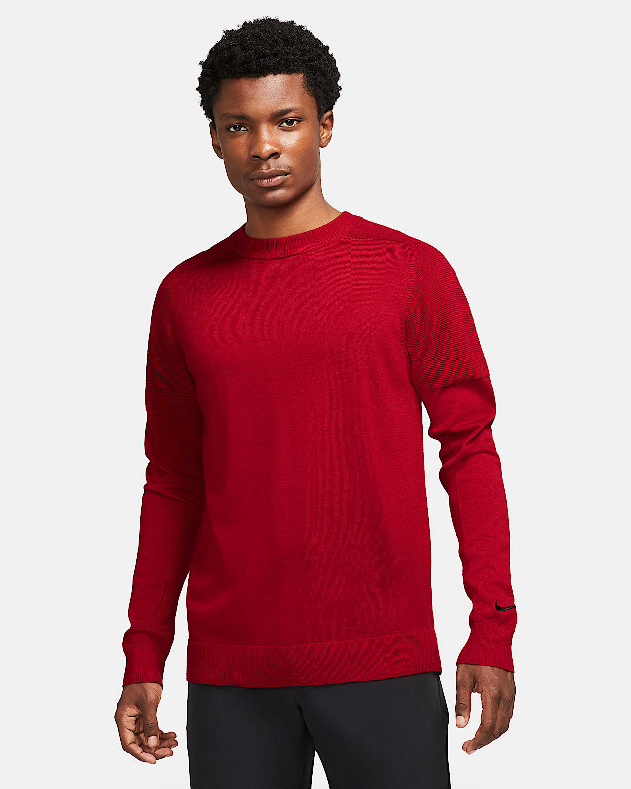 Tiger Woods Men's Knit Golf Jumper. Nike LU