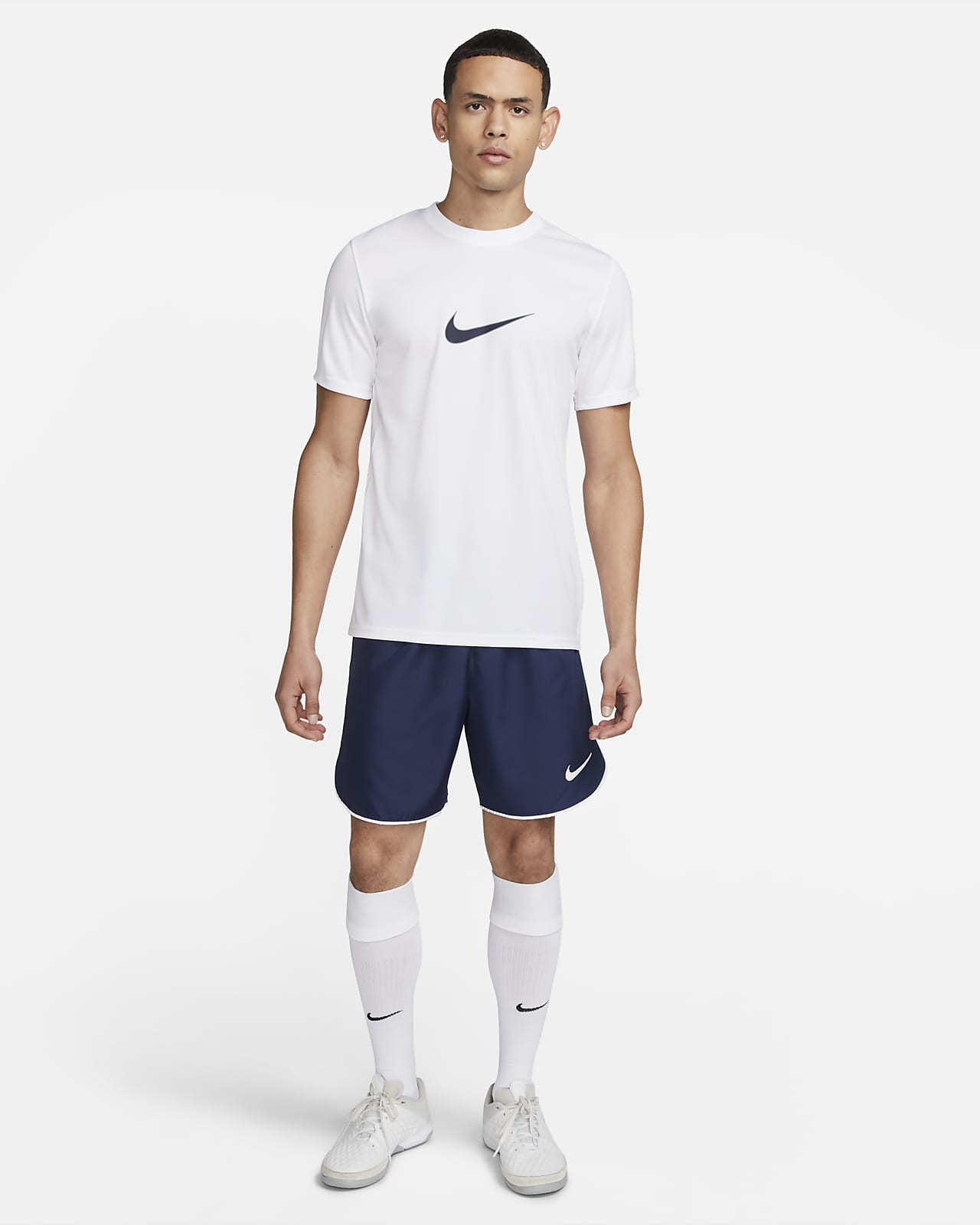 Camiseta de f tbol estampada de manga corta para hombre Nike Dri