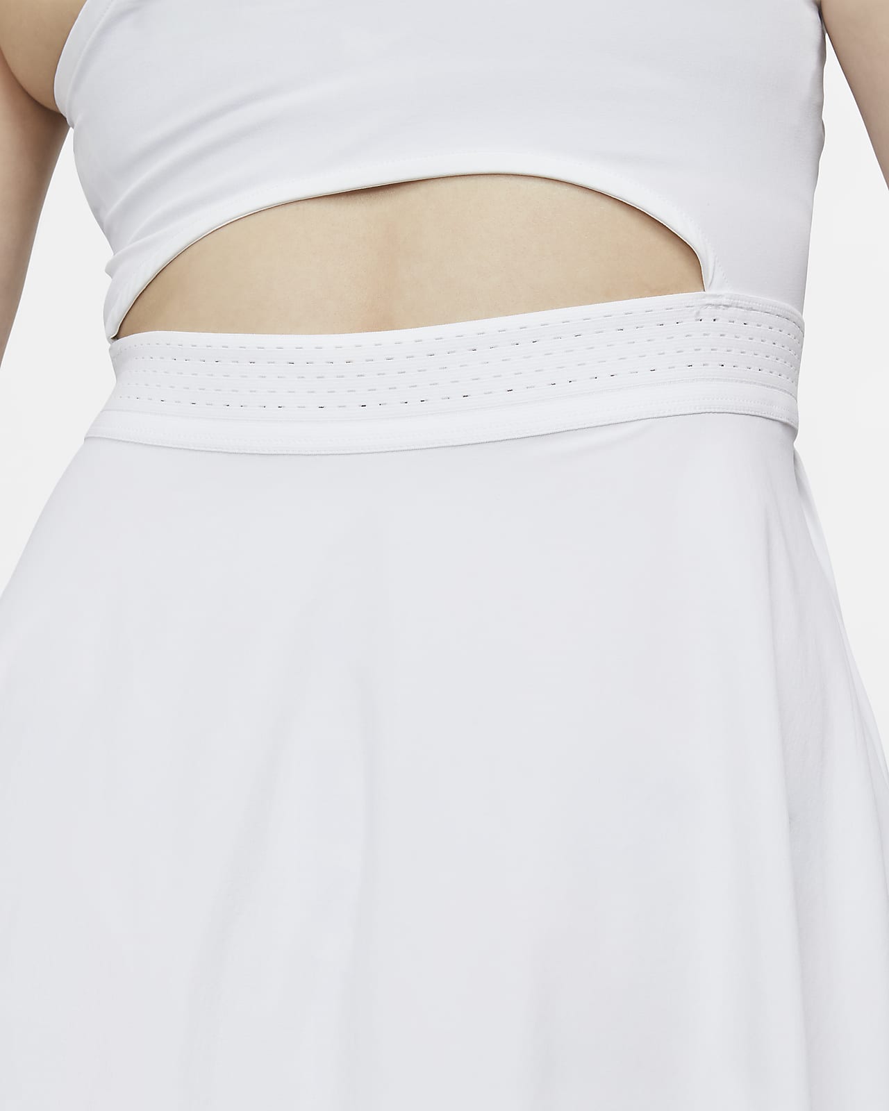 Nike Dri-FIT Get Fit Women's Tennis Pants - Black/White