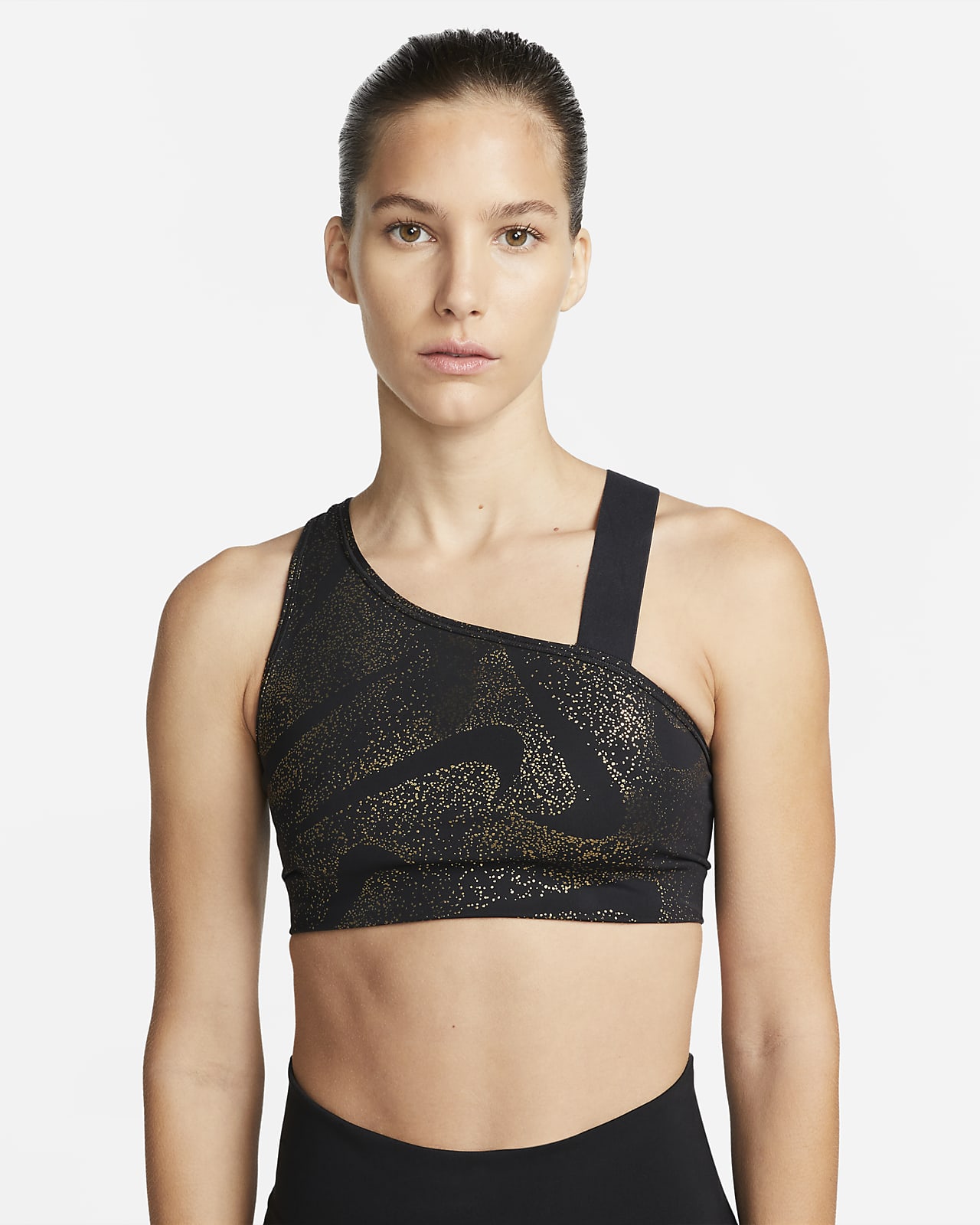 Nike Swoosh Women's Medium-Support Asymmetrical Non-Padded Sports Bra