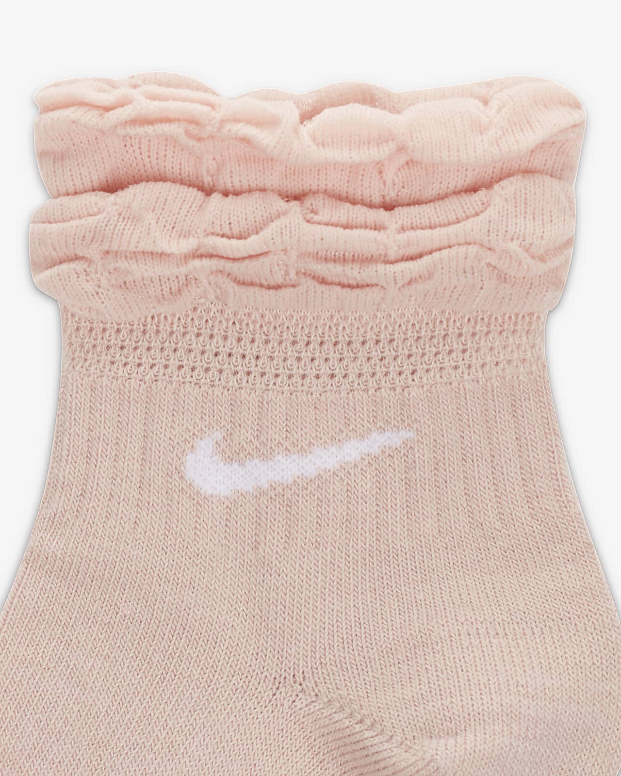 nike ankle socks pink