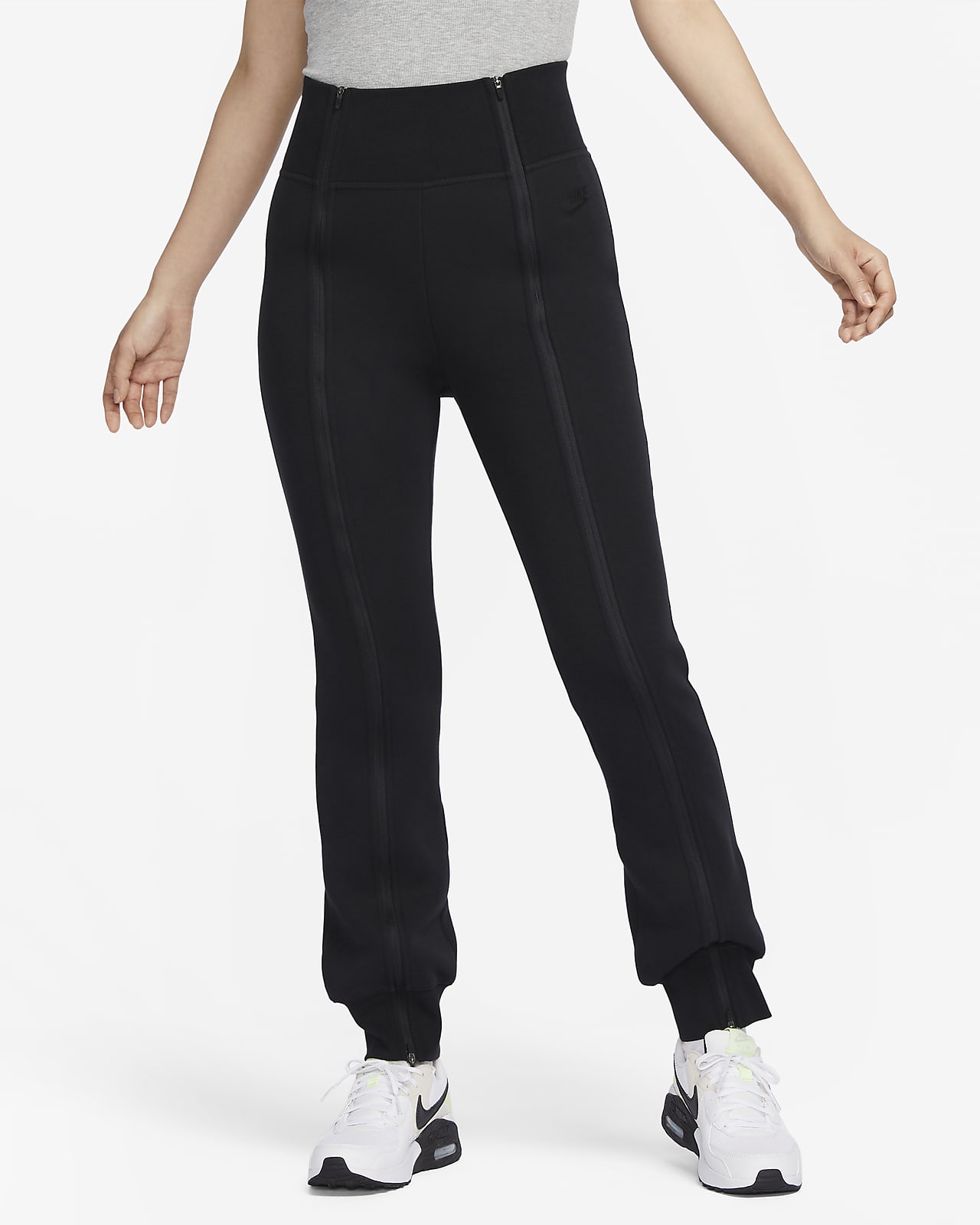 Nike Sportswear Tech Fleece Women's High-Waisted Slim Zip Pants. Nike JP
