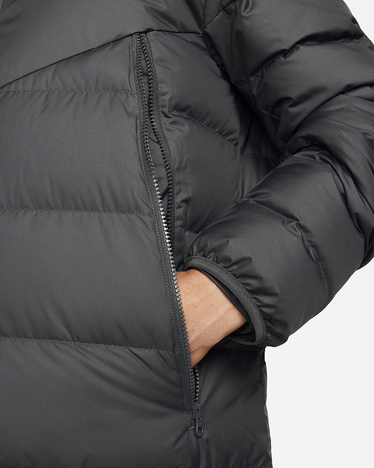 nike therma padded jacket