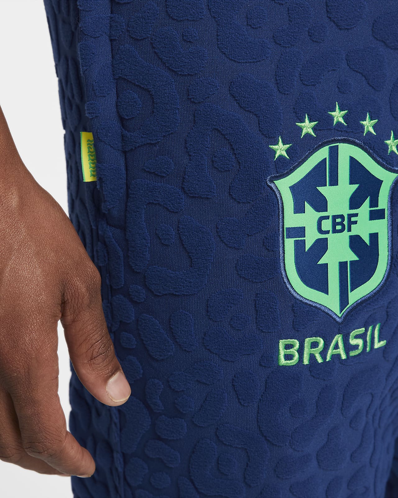 Brazil Men's French Terry Football Bottoms. Nike GB