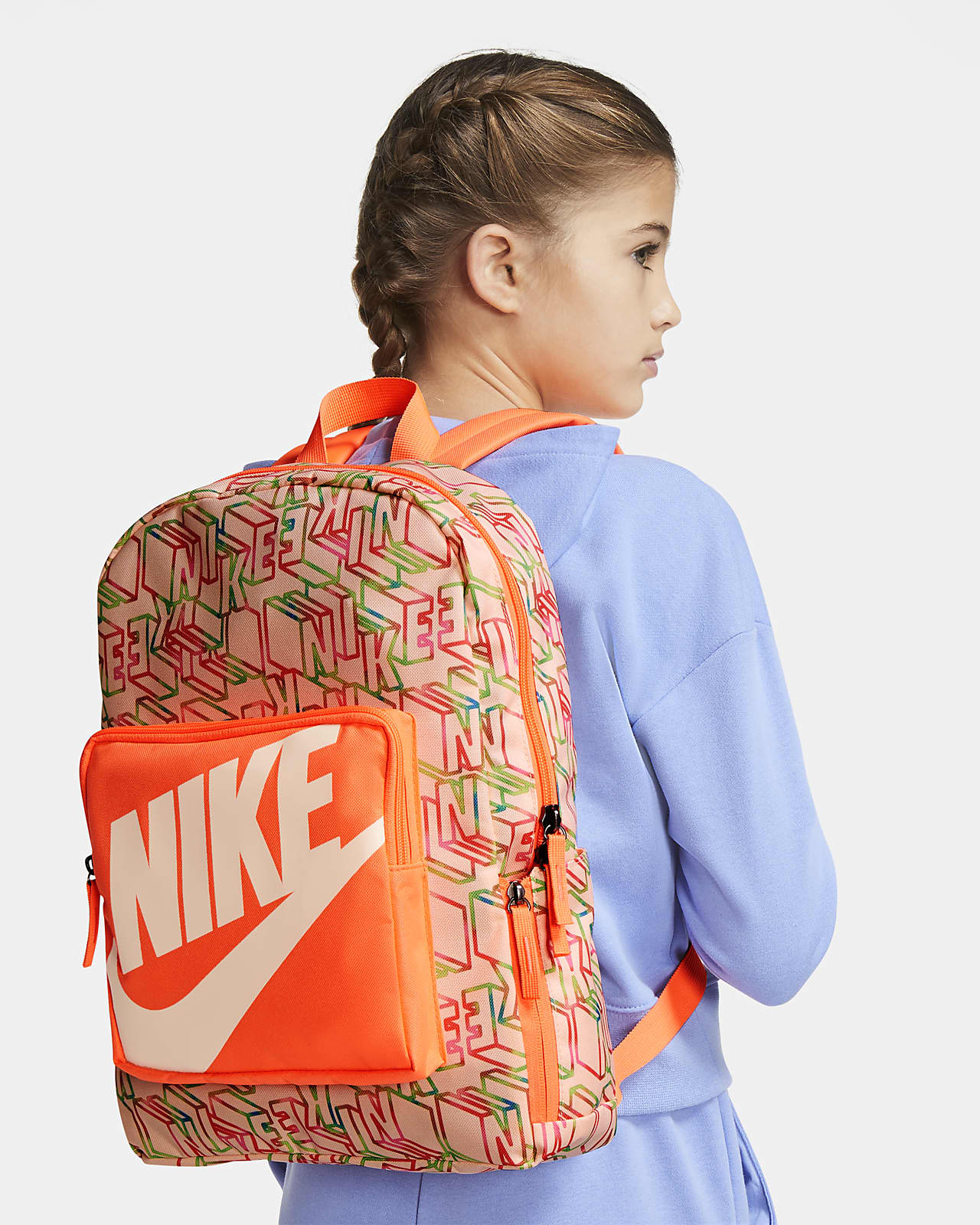 nike youth classic printed backpack