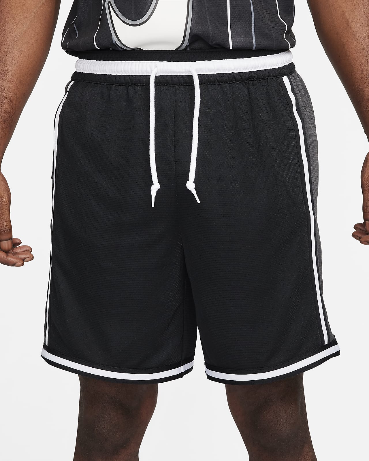 Nike Men's Brooklyn Nets Black Dri-Fit Pregame Shorts