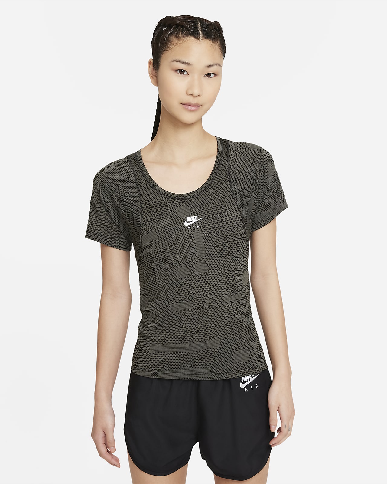 nike air running t shirt