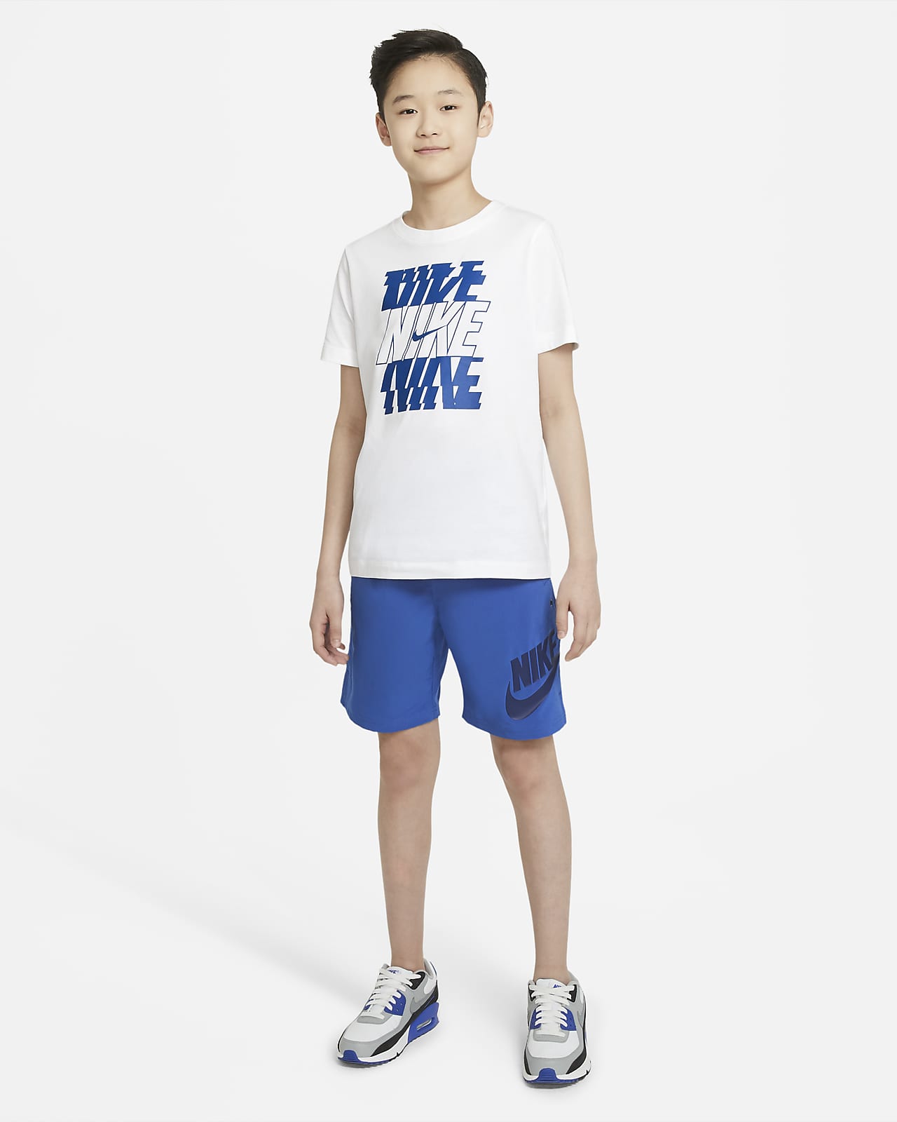 nike sweat shorts boys