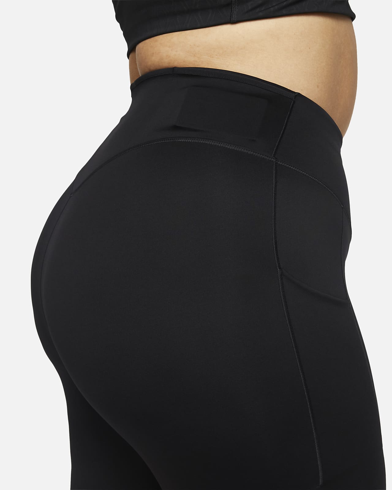 Nike Go Women's Firm-Support High-Waisted 20cm (approx.) Biker Shorts with  Pockets (Plus Size). Nike CA