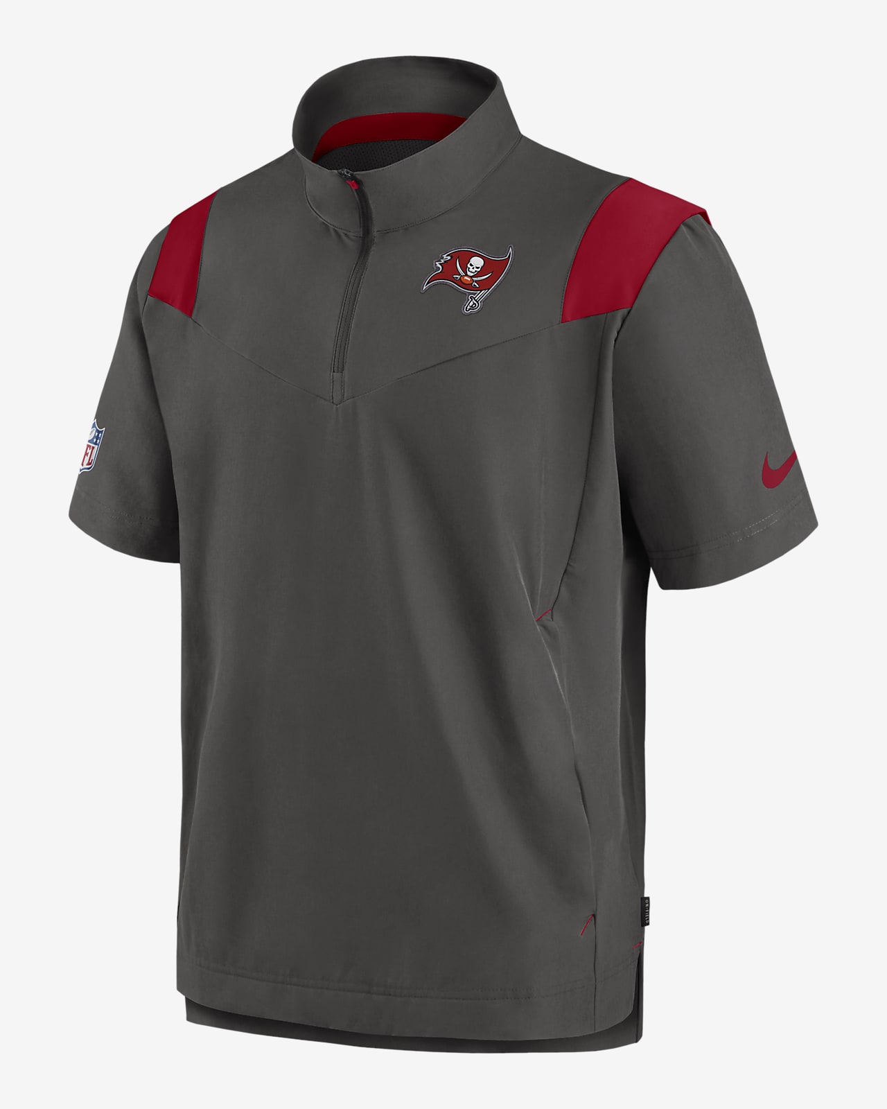 Nike Sideline Coach Lockup (NFL Tampa Bay Buccaneers) Men's Short-Sleeve Jacket