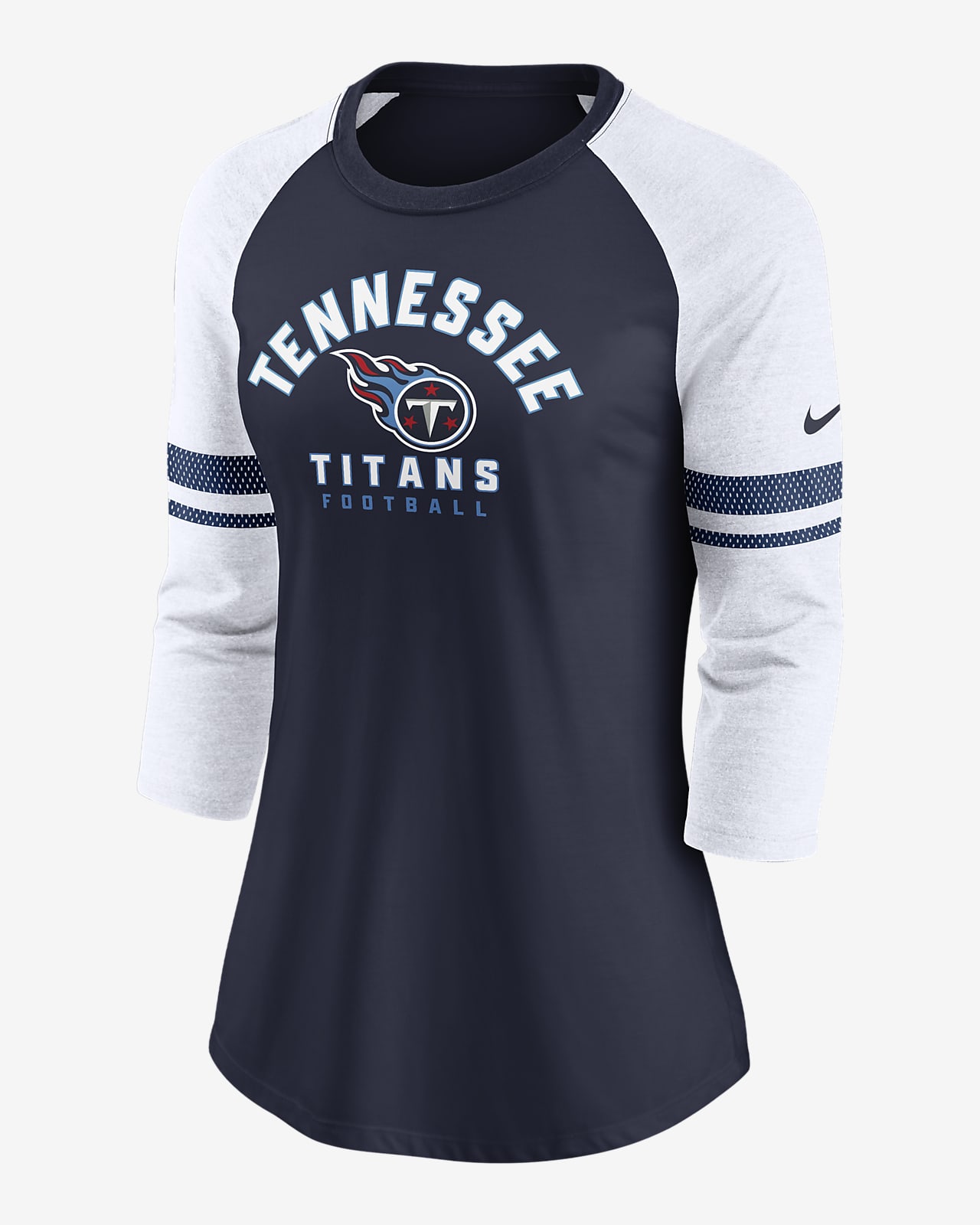 Nike Fashion (NFL Tennessee Titans) Women's 3/4-Sleeve T-Shirt