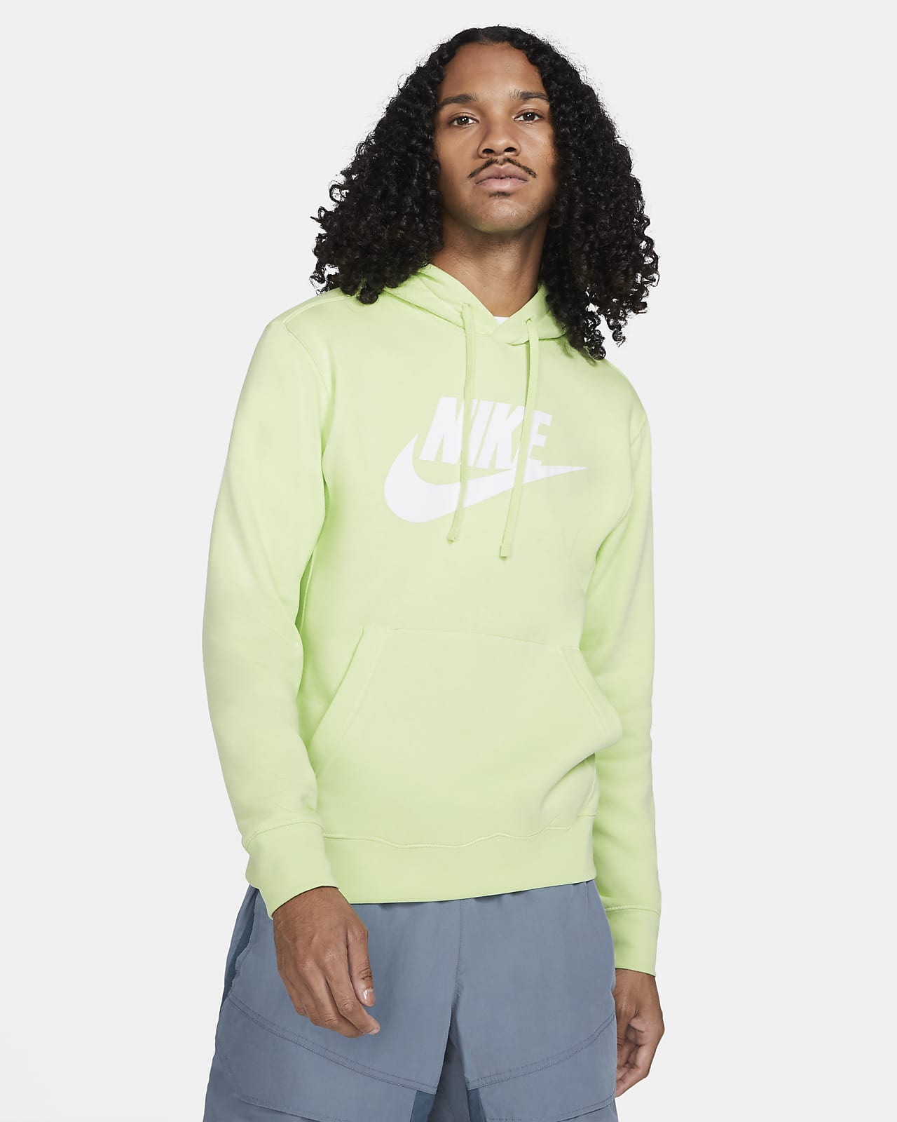 nike men's nike sportswear club fleece pullover hoodie