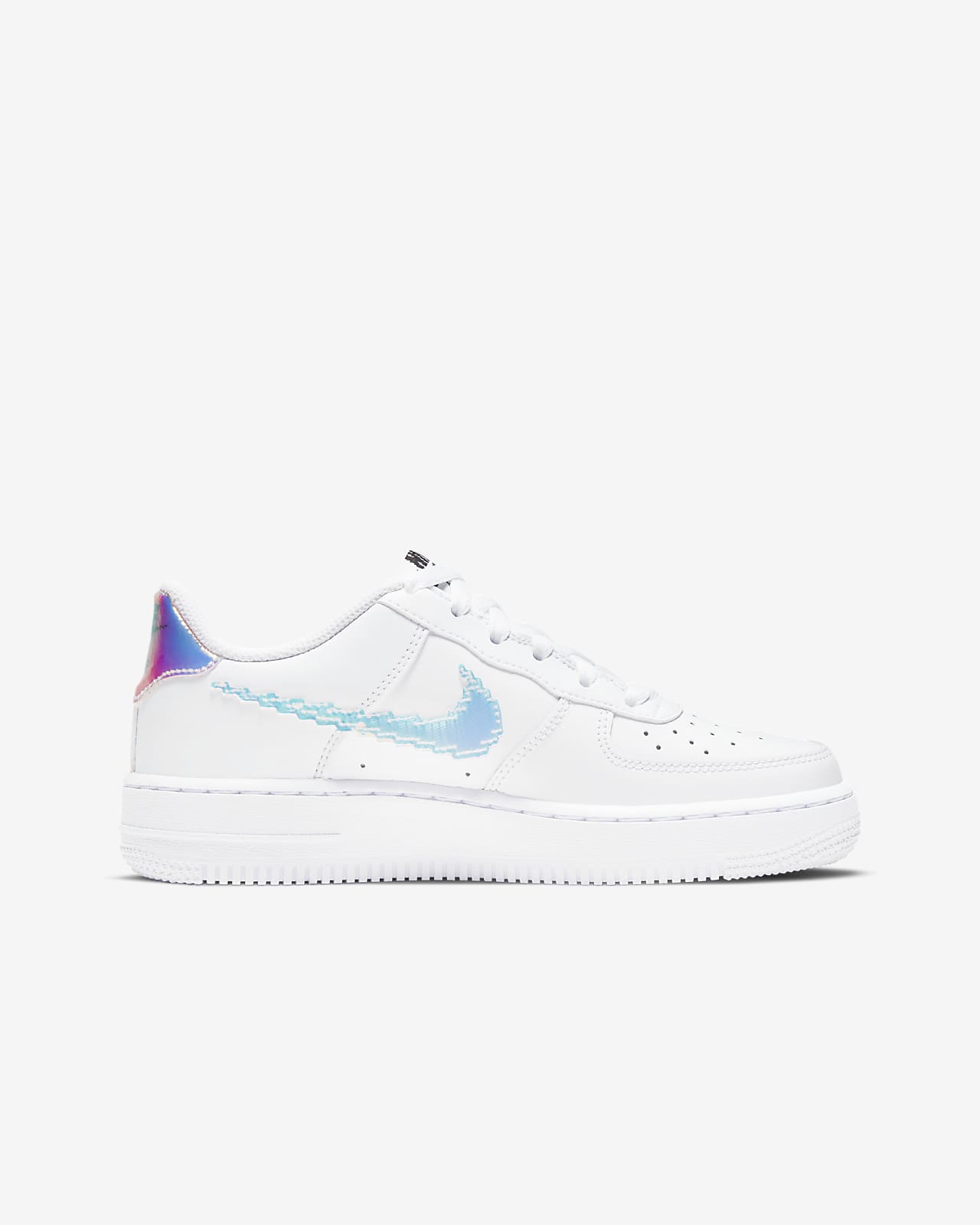 air force 1 lv8 white low