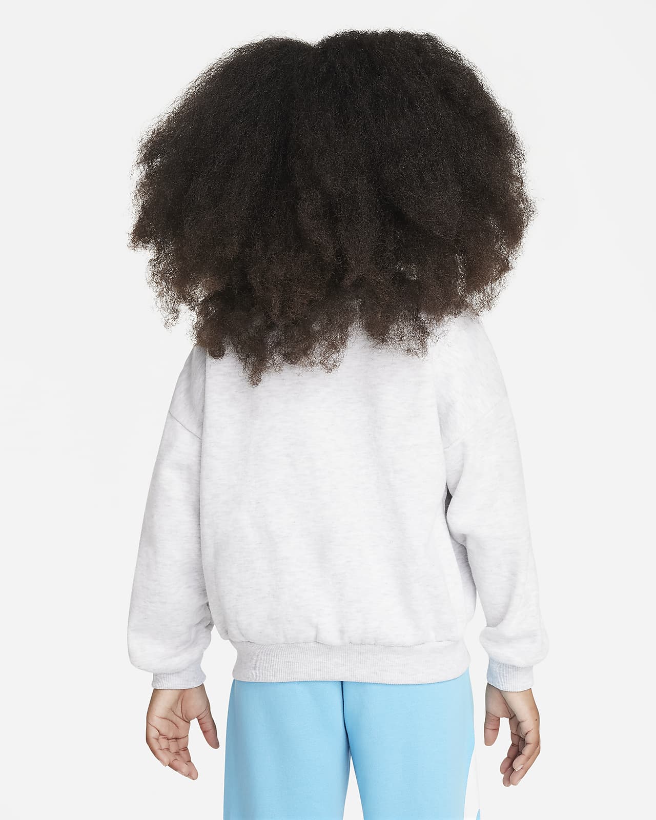 Nike Sportswear Icon Fleece Crew Little Kids' Top.