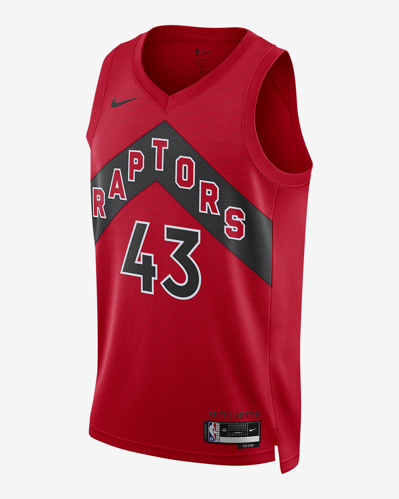 Pánský dres Nike Dri-FIT NBA Swingman Toronto Raptors Icon Edition 2022/2023