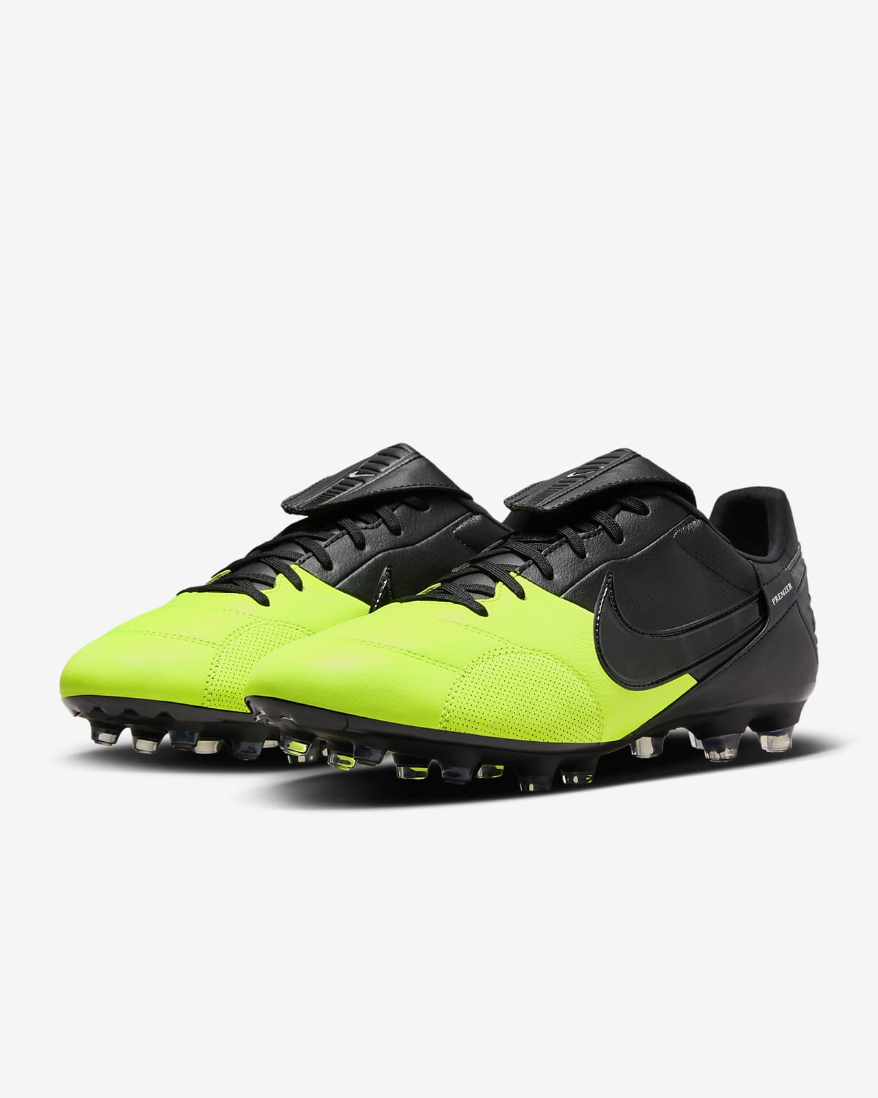 Nike Premier Firm Ground Football Boots - Black/Black/Black