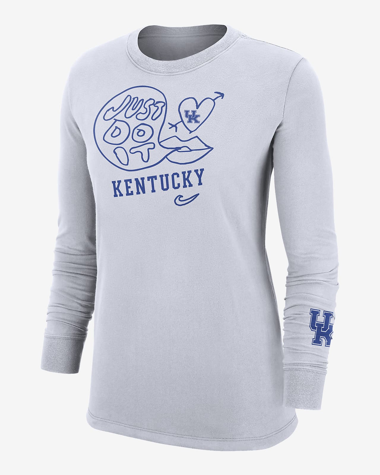 Serrado Enumerar Honestidad Kentucky Women's Nike College Long-Sleeve T-Shirt. Nike.com