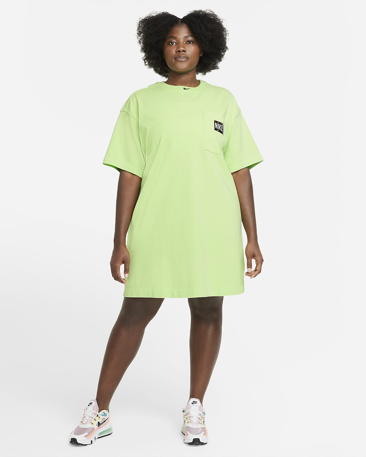 green nike dress