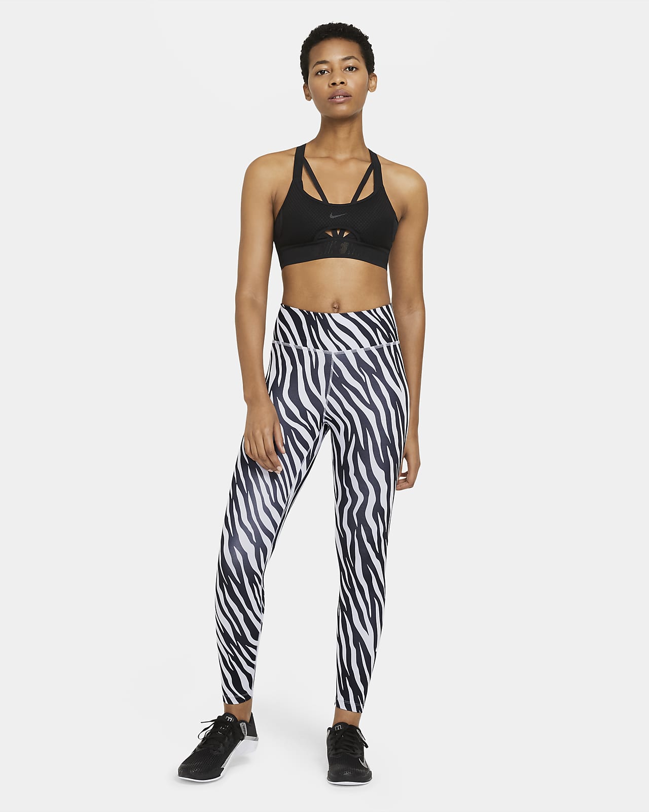 nike zebra print leggings