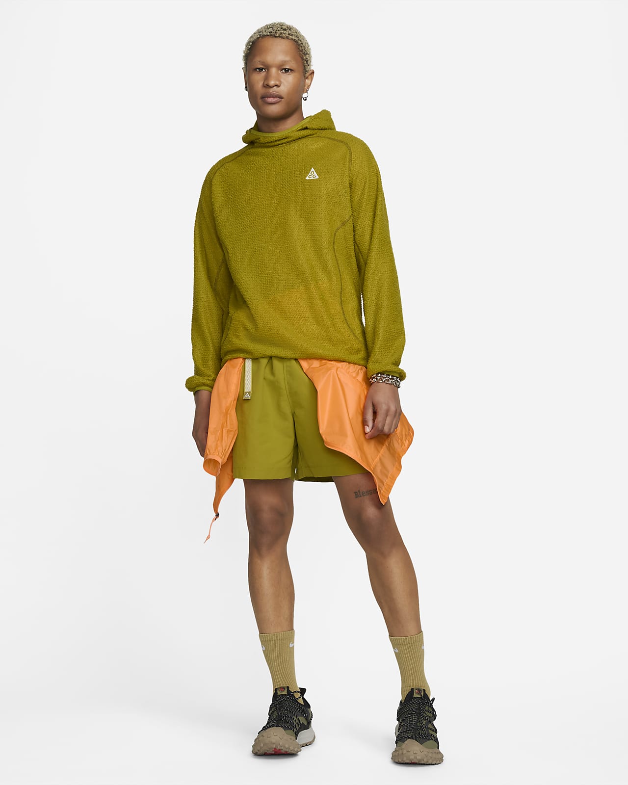 Nike mid hot sale layer top