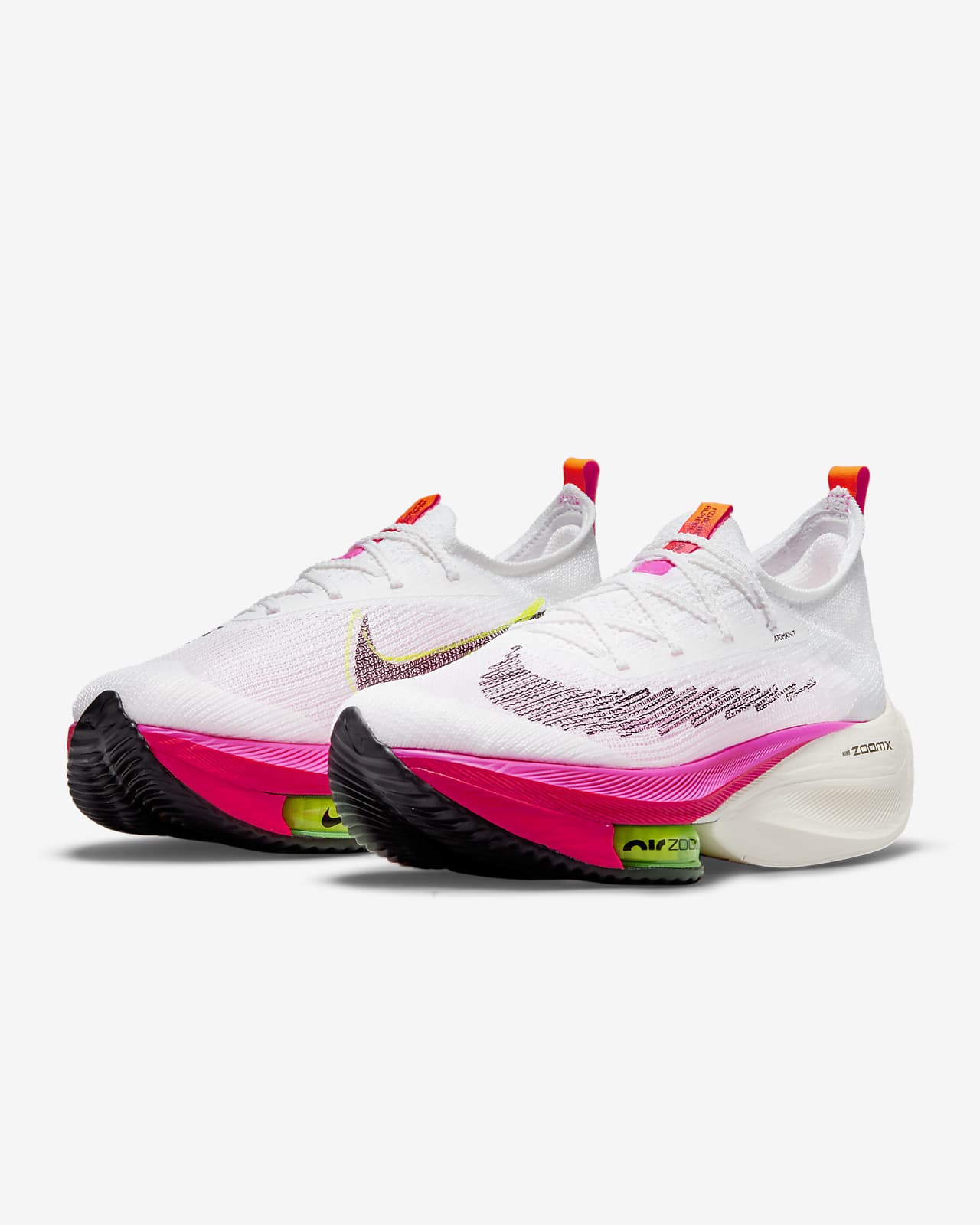 Nike Air Zoom Alphafly NEXT% Flyknit Womens Road Racing Shoe. Nike CA