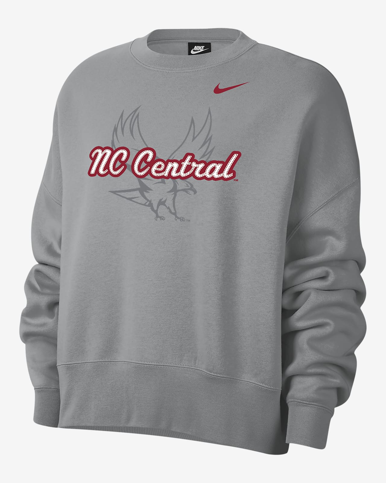 Nike College (North Carolina Central) Women's Crew-Neck Sweatshirt ...