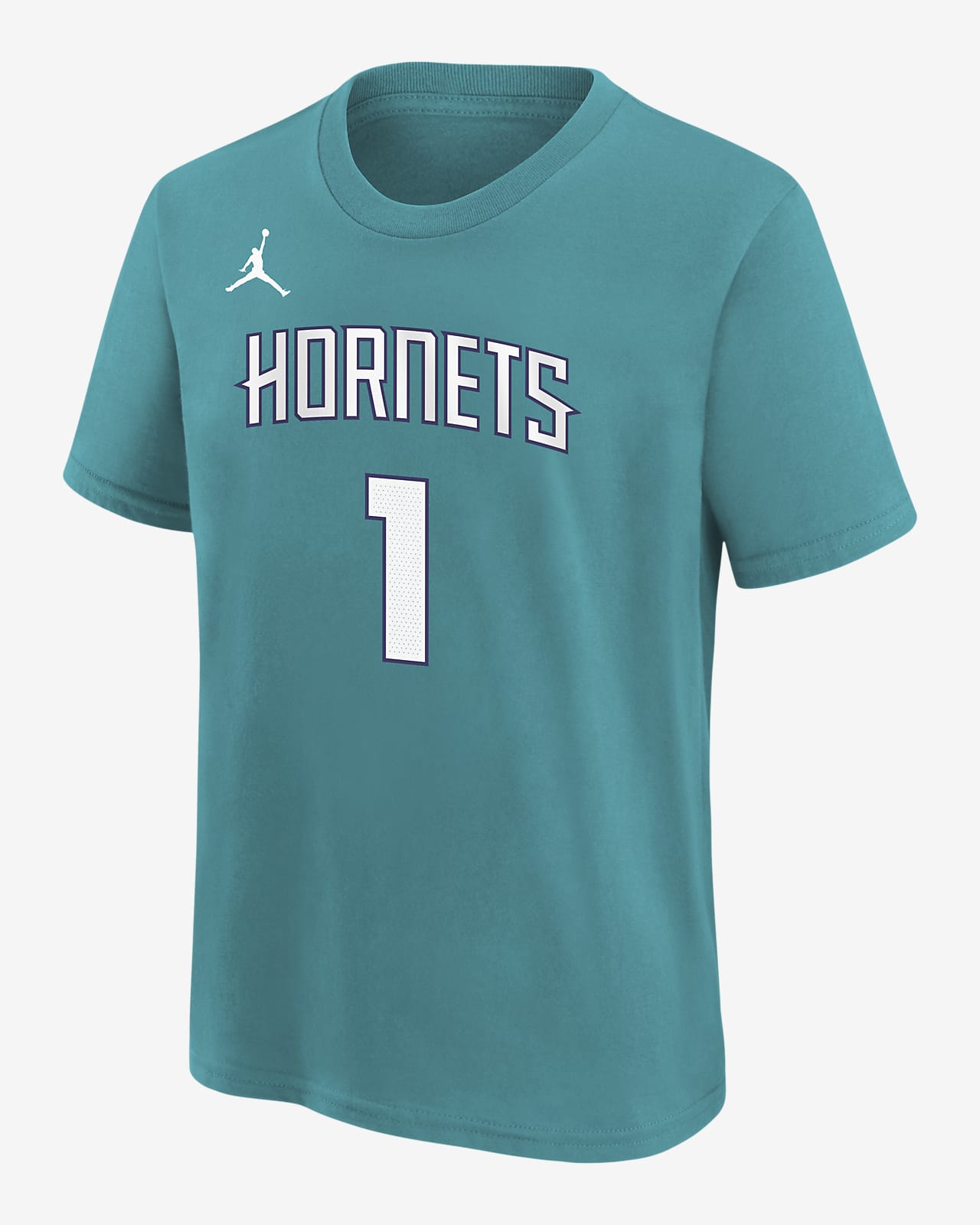 Playera Nike de la NBA para niños talla grande LaMelo Ball Charlotte Hornets