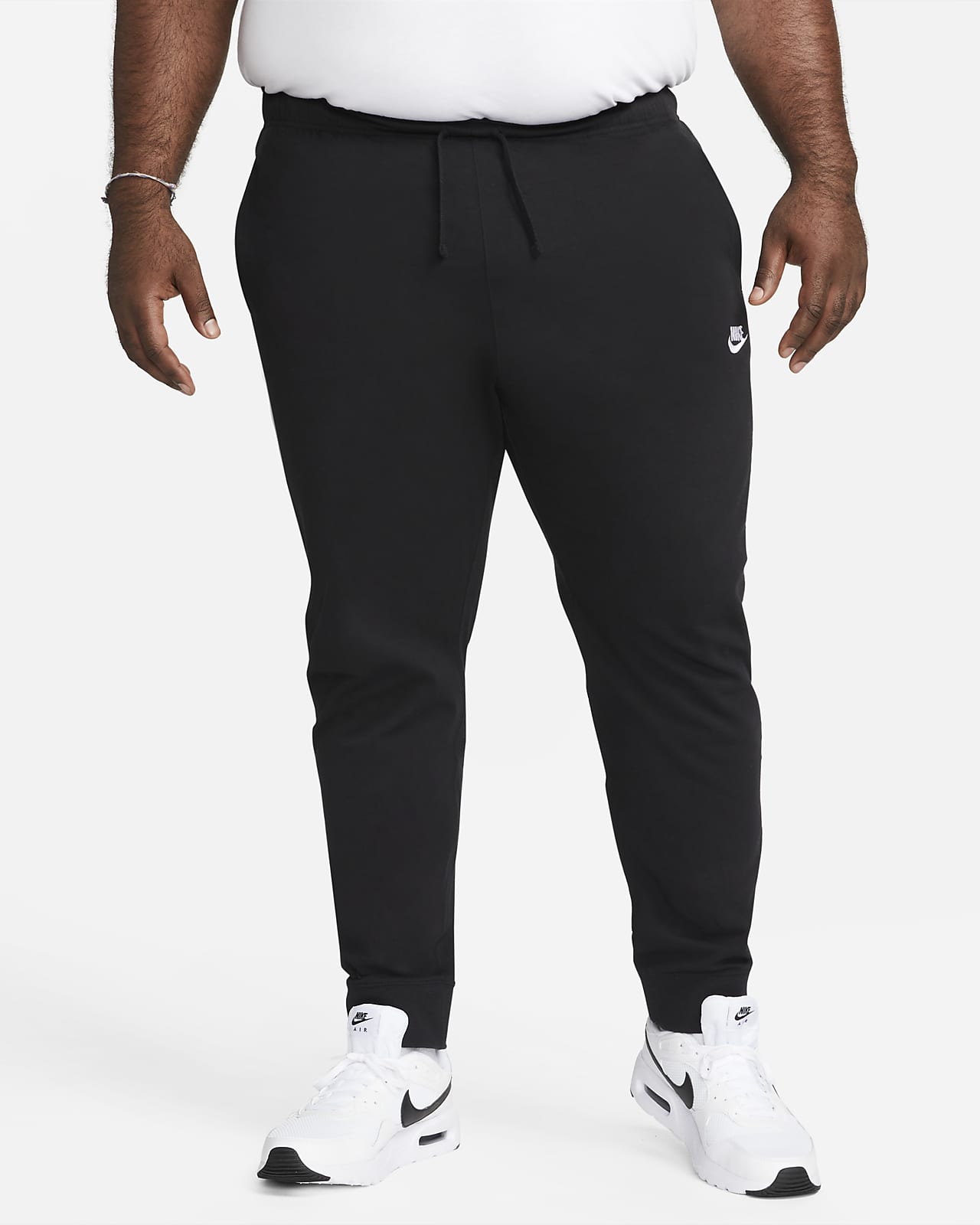 Sportswear Club Fleece Joggers Mens Pants (Black)
