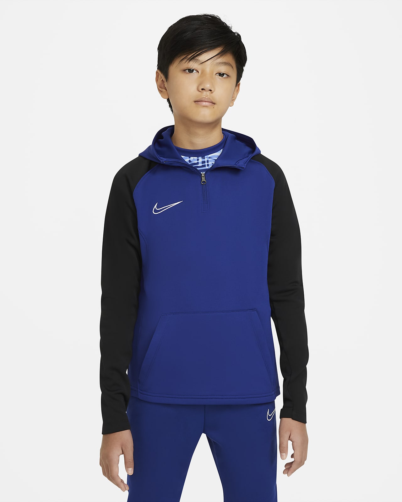 nike dry academy football hoodie